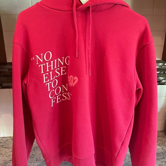 Zara Shirts Zara Nothing Else To Confess Hoodie Poshmark